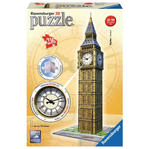 Big Ben - London (with Clock)