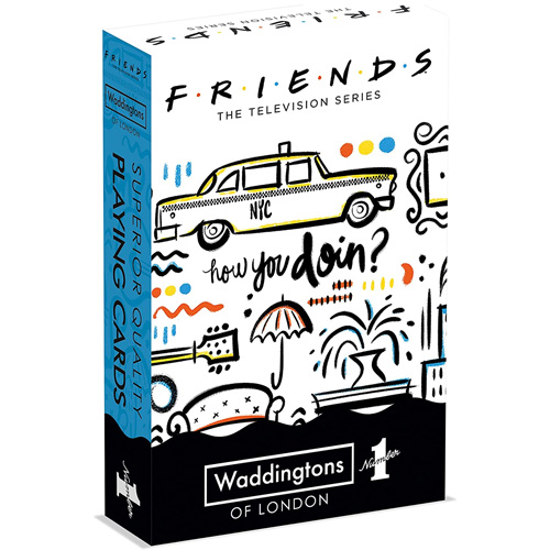 Waddingtons Number 1 - Friends Playing Cards