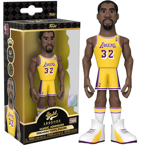 Funko Gold: Legends NBA Lakers - Magic Johnson Premium Vinyl Figure