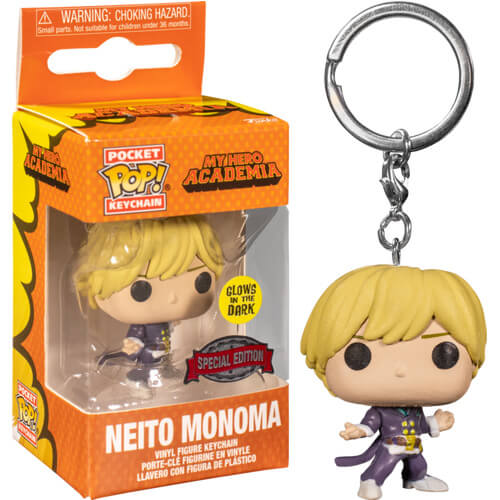 Funko Pocket Pop! My Hero Academia - Neito Monoma (Glows in the Dark) (Special Edition) Vinyl Figure Keychain