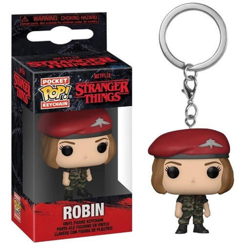 Funko Pocket Pop! Stranger Things Season 4 S2 - Hunter Robin Vinyl Figure Keychain