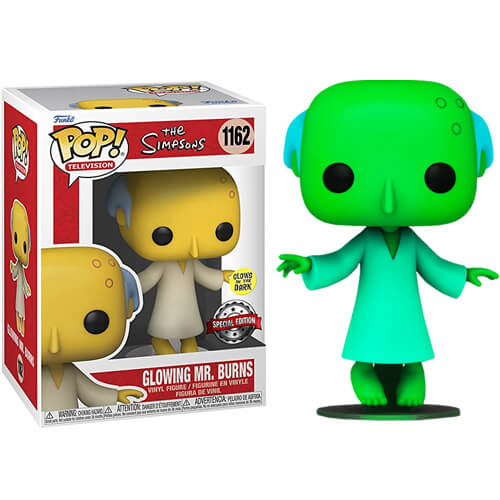 Funko Pop! Simpsons - Glowing Mr. Burns (Glows in the Dark) (Special Edition) #1162