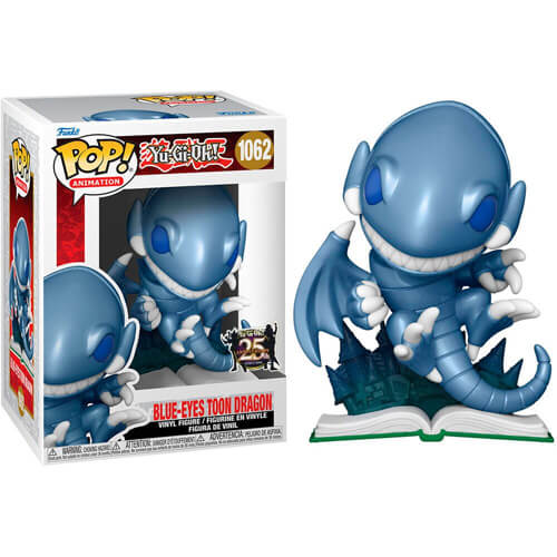 Funko Pop! Yu-Gi-Oh (25th Anniversary) - Blue-Eyes Toon Dragon #1062