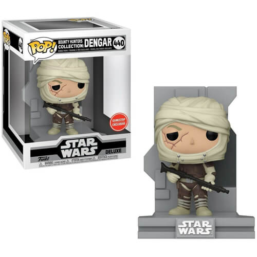 Funko POP! Deluxe: Star Wars - Bounty Hunter Collection: Dengar (Special Edition) #440 Bobble-Head