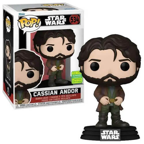 Funko Pop! Star Wars - Cassian Andor (2022 Summer Convention Limited Edition) #534 Bobble-Head