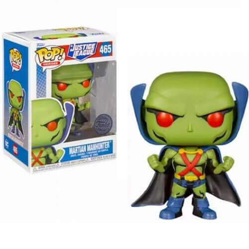 Funko Pop! Heroes DC: Justice League - Martian Manhunter (Special Edition) #465