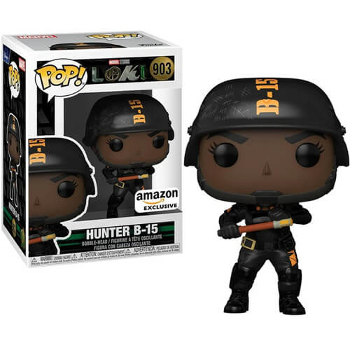 Funko POP! Loki - Hunter B-15 (Amazon Exclusive) #903 Bobble-Head