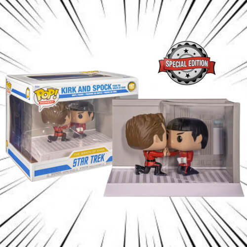 Funko Pop! Star Trek - Kirk and Spock from the Wrath of Khan (Special Edition) #1197