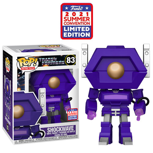 Funko Pop! Transformers - Shockwave (2021 Summer Convention Limited Edition) #83