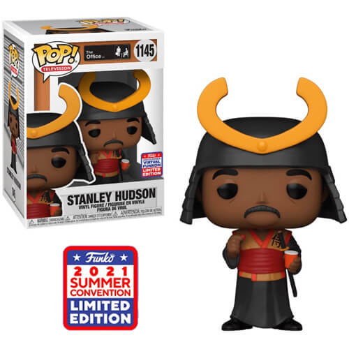 Funko Pop! The Office - Stanley Hudson (As Warrior) (2021 Summer Convention Limited Edition) #1145