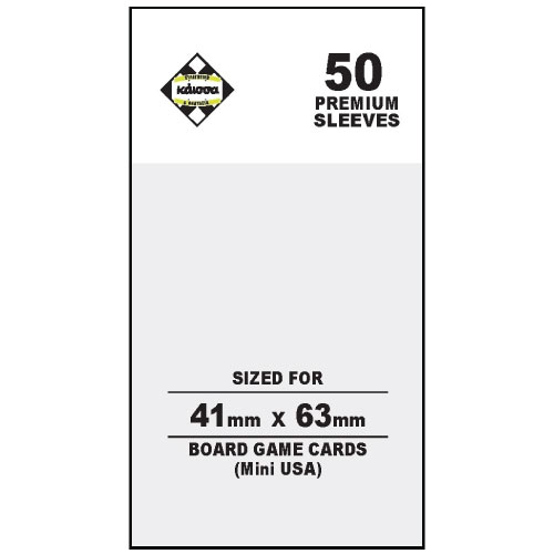 Kaissa Premium Mini USA Card Sleeves (41x63)