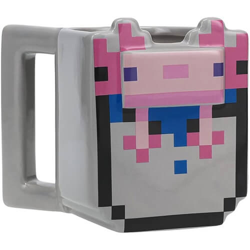 Minecraft Axolotl Shaped Mug