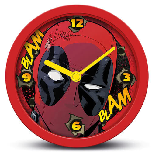 Pyramid Deadpool - Blam Blam Desk Clock with Alarm